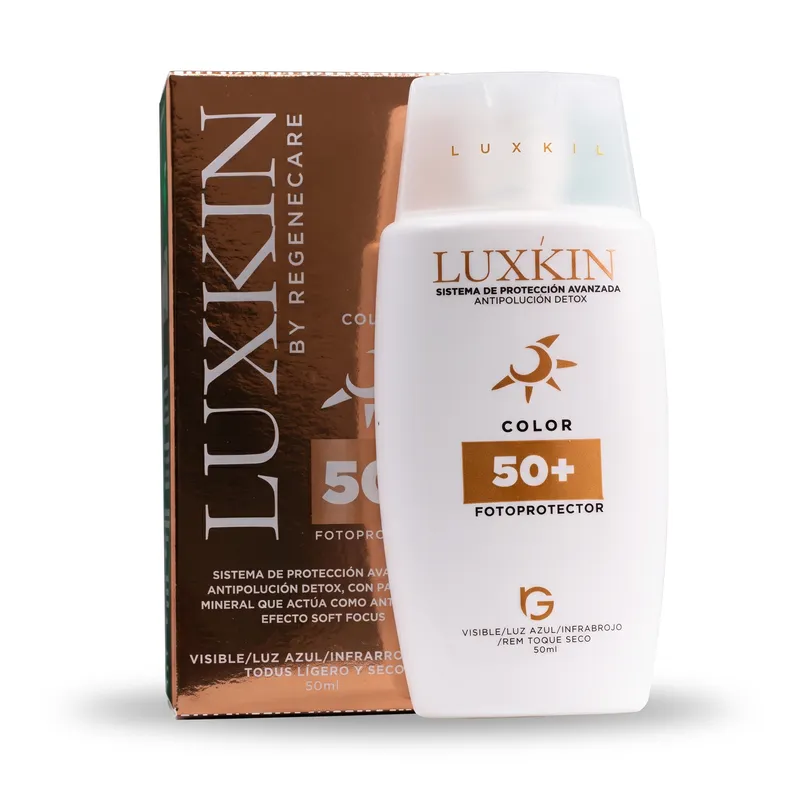 Protector Solar 50 Color Luxkin