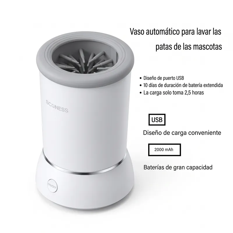 Limpiador Automatico De Patas Mascotas