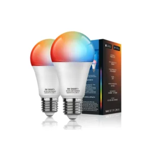 Bombillo RGB Led Wifi Inteligente 11cm control remoto