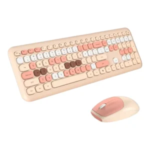 Teclado + Mouse Inalambrico, 10 metros de conexión inalámbrica