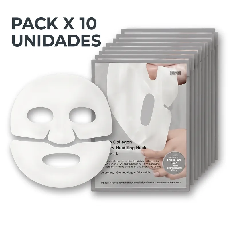Mascarilla de Rejuvenecimiento, actua de 30 a 45 minutos  PACK X 10!!