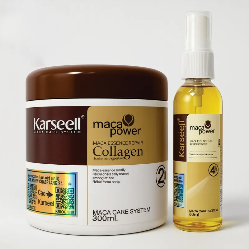 KIT. acondicionador y aceite Argan con Colageno KARSEELL