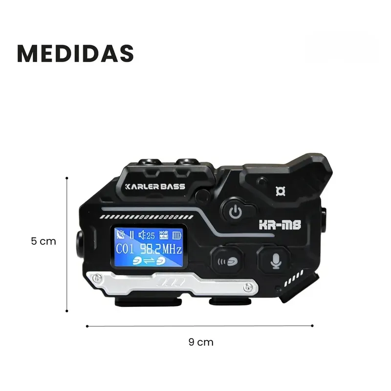 INTERCOMUNICADOR PARA MOTO M8 TC