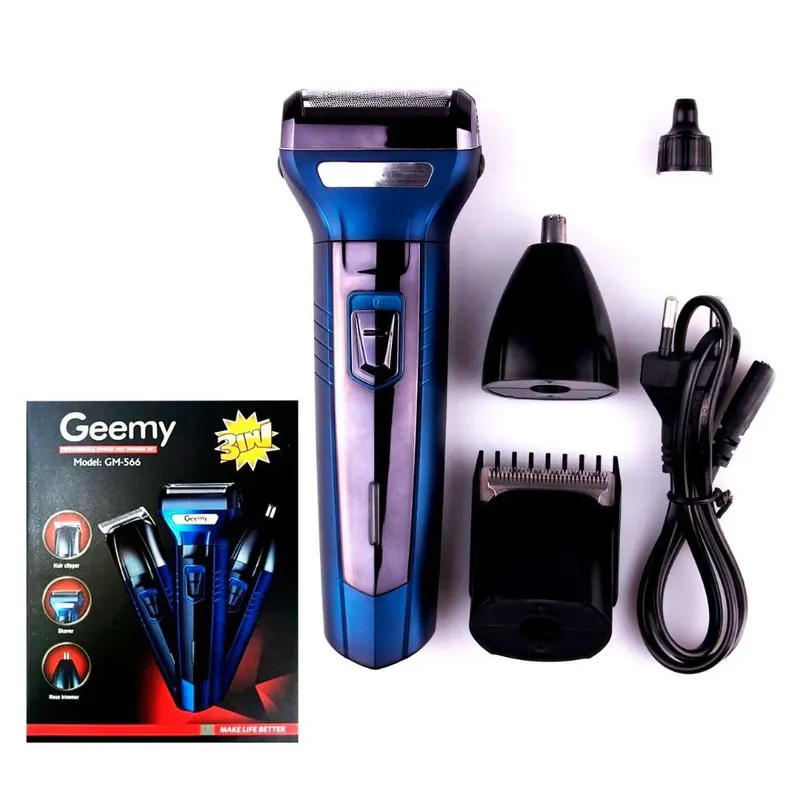 Kit de Aseo Rasuradora Personal Multifunción Geemy 6146 (3 en 1)
