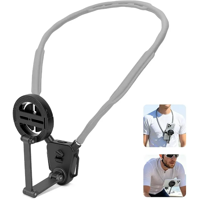 Soporte Trípode Magnético de Cuello para Celular - Captura POV Manos Libres